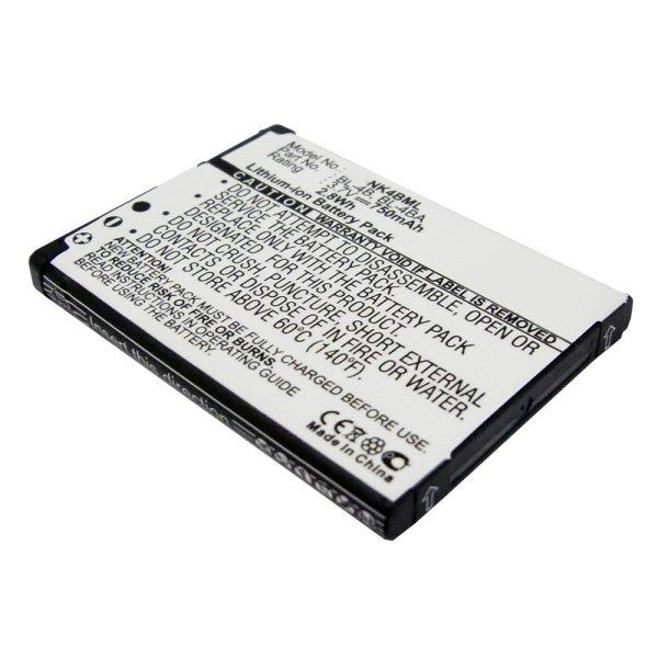 Nokia BL-4B, BL-4BA, BL-4BA 3.7V 750mAh utángyártott akku Li-ion