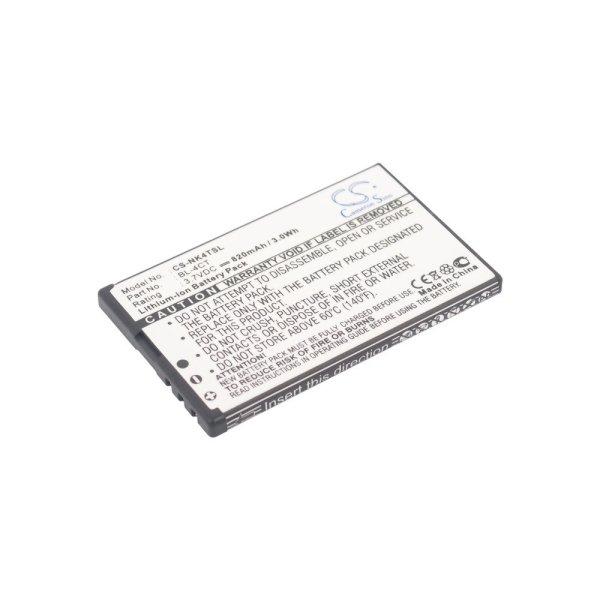 Nokia BL-4CT 3.7V 820mAh utángyártott akku Li-ion