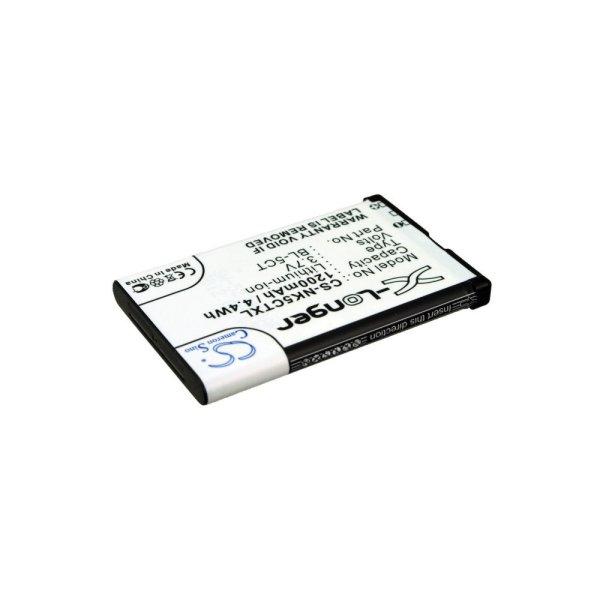 Nokia BL-5CT 3.7V 1200mAh utángyártott akku Li-ion