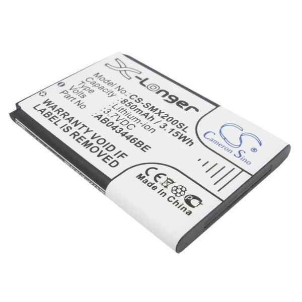 Samsung AB533640BA, AB043446LN, AB043446LA 3.7V 850mAh utángyártott akku
Li-ion