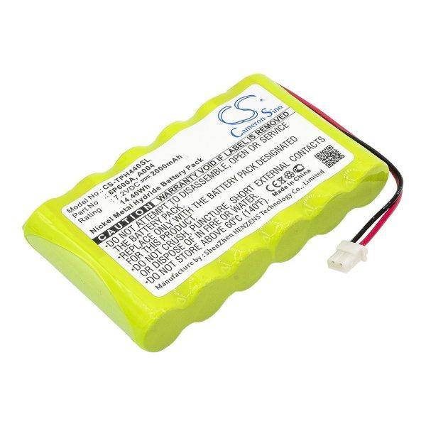 TPI A004, 6P600A 7,2V 2000mAh utángyártott RealPower Ni-MH akku