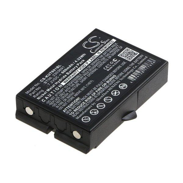 IKUSI 2303691, BT06 7.2V 600mAh utángyártott akku Li-ion