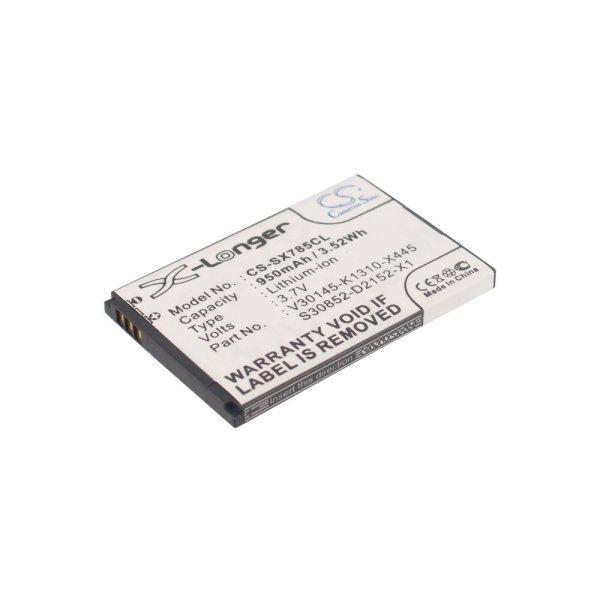 Siemens 4250366817255, S30852-D2152-X1, V30145-K1310K-X444 3.7V 950mAh
utángyártott akku Li-ion