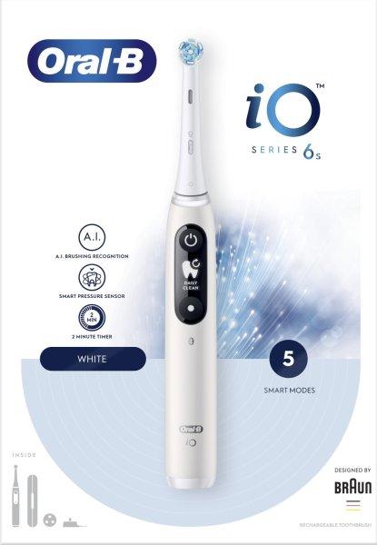 Oral-B iO6 elektromos fogkefe Series White