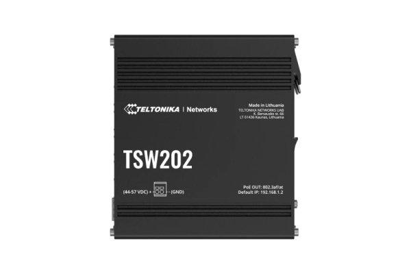 Teltonika TSW202 Industrial PoE+ Switch