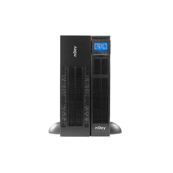 NJOY Szünetmentes 10000VA - Balder 10000 (On-line, RS232, USB, szoftver, LCD
kijelző, 3U rack)