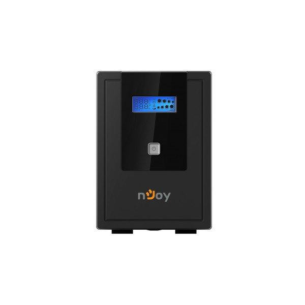 NJOY Szünetmentes 1500VA - Cadu 1500 (4 Schuko, line-interaktív, USB
menedzsment, RJ11/45 vonalvédelem(1Gb/s), fekete)