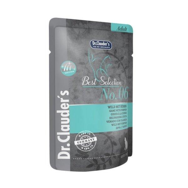 Dr.Clauders Best Selection Cat No6 alutasak Vadhús sütőtökkel - Hair & skin
85g