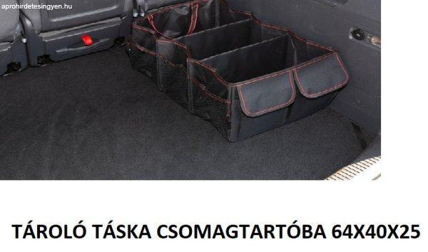 TÁROLÓ TÁSKA CSOMAGTARTÓBA 64X40X25