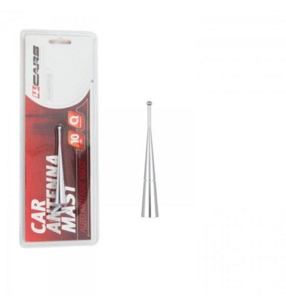 ANTENNA SZÁR ALU 10cm ADAPTEREKKEL 90564 FELSZERELÉS 