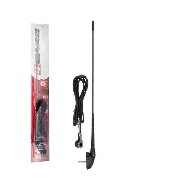 Antenna tetőre, dönthető 44cm 5mm 1,9m kábel 90540 felszerelés