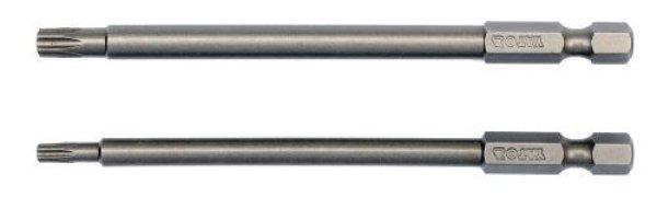 YT-0491 BITKÉSZLET 1/4" 2db-os TORX T27X100mm SZERSZÁM 