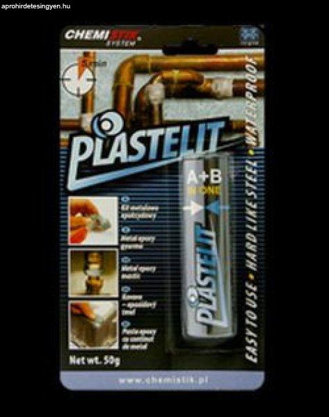 CHEMISTIK PLASTELIT 2k. FÉM GYURMA 50g. 260Cels. VEGYIÁRU 