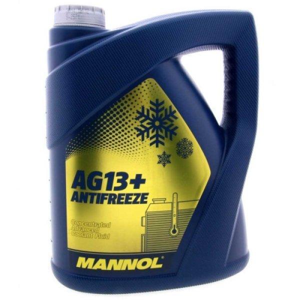 Fagyálló konc. mannol -75 sárga ag13+ / 5l/5.6kg/ 4114 vegyiáru