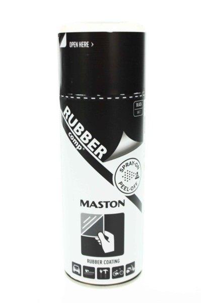 Maston rubber matt fekete 400ml 191210 vegyiáru 