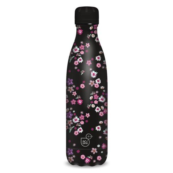 Ars Una duplafalú fémkulacs-500 ml - Pearl Blossom black