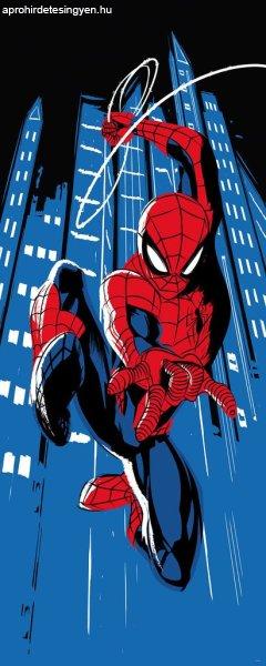 Pókemberes tapéta, 100x250 cm, piros - kék - SPIDERMAN - Butopêa