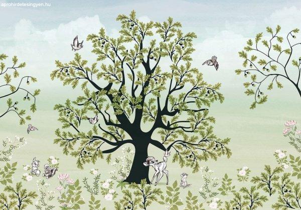 Bambi és barátai az erdőben tapéta, 400x280 cm, zöld - barna - kék - ARBRE
DE VIE - Butopêa