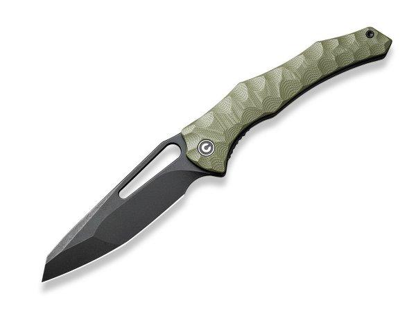 Civivi Spiny Dogfish C22006-3 OD Green G10 Black 14C28N kés