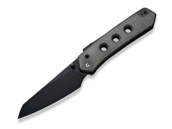 Civivi Vision FG C22036-3 Nitro-V Green Canvas Micarta