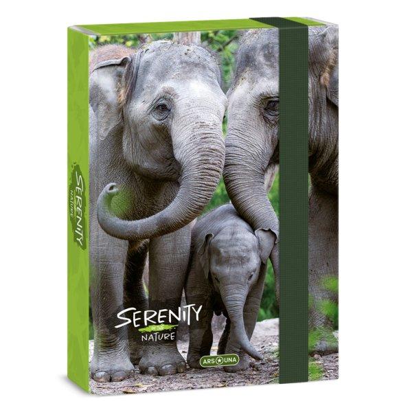 Ars Una Serenity-Elephant A/5 füzetbox