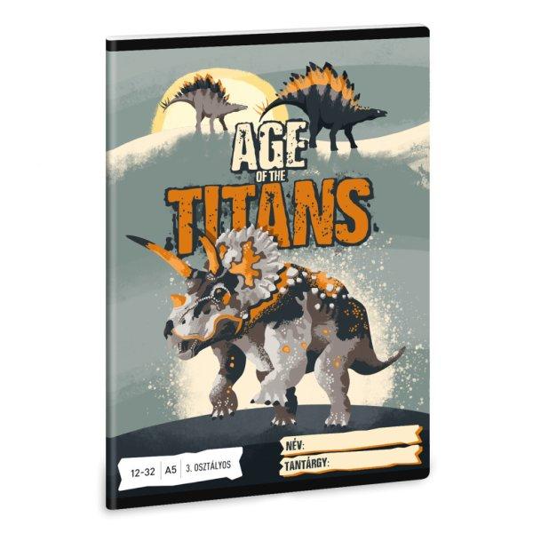 Ars Una Age of the Titans A/5 3. oszt. füzet 12-32