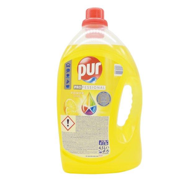 Mosogatószer 4,5 liter kézi Pur Power Lemon