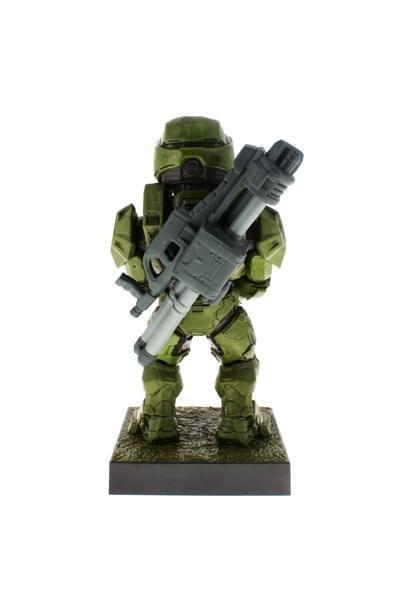 Halo: The Master Chief kizárólagos változatú telefon- és
játékvezérlő-tartó, 20 cm világító négyzetes talappal.