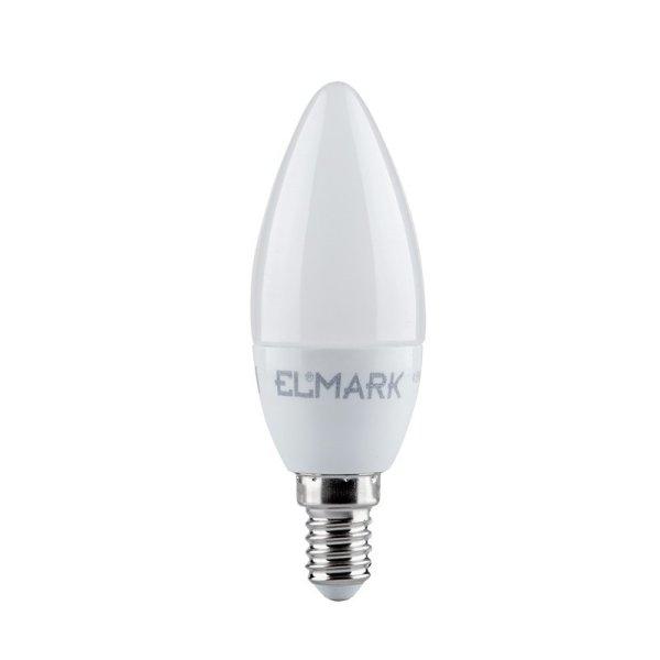 ELMARK LED IZZÓ CANDLE C37 SMD2835 8W E14 230V HIDEG FEHÉR