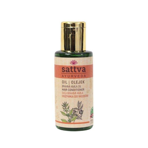 Brahmi amla hajkondícionáló olaj 100ml - Sattva Ayurveda