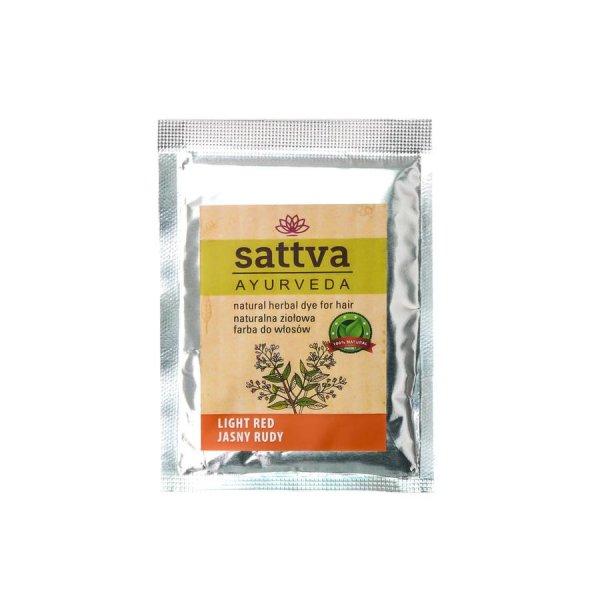 Henna - Természetes növényi hajszínező - répavörös 10g - Sattva Ayurveda