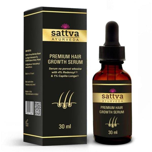 Premium hajnövesztő szérum 30ml - Sattva Ayurveda