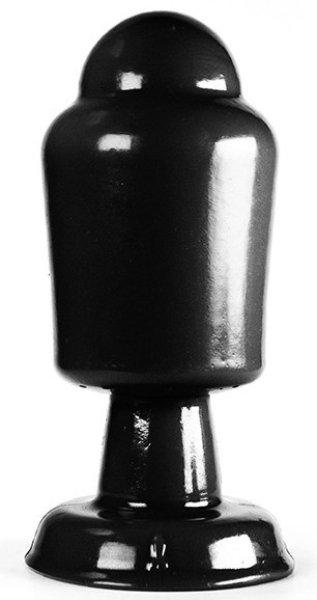 Zizi Bulk – prémium anális dugó, 12 x 6 cm, fekete