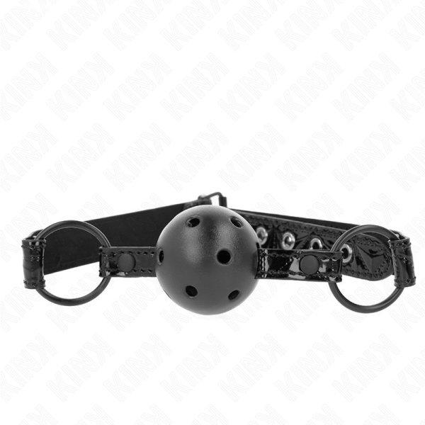 KINK - GYÉMÁNT MINTÁS LABDA 4,5 CM-ES SZÁJKOSÁR 3. MODELL 64,5 CM
ÁLLÍTHATÓ 42-60 CM