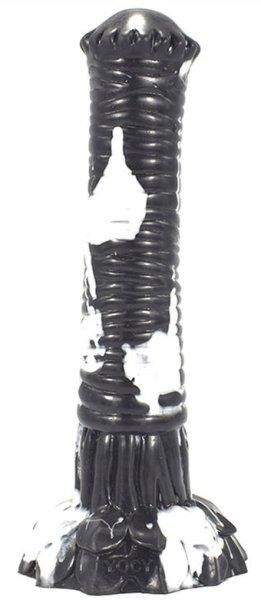 Tork Dildo 23 x 5.5cm Fekete-fehér