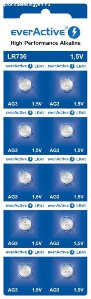 Bateria everActive Alkaline G3 LR736 buborékcsomagolás 10szt.