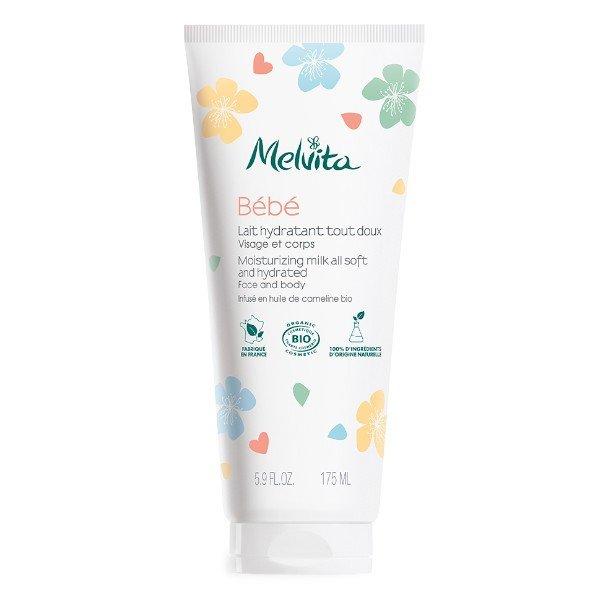 Melvita Hidratáló testápoló gyerekeknek Bébé
(Moisturizing Milk All Soft and Hydrated) 175 ml