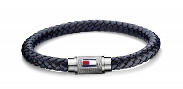 Tommy Hilfiger Trendy sötétkék bőr karkötő
TH2701000