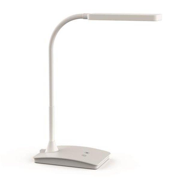Asztali lámpa, LED, szabályozható, MAUL "Pearly colour vario",
fehér