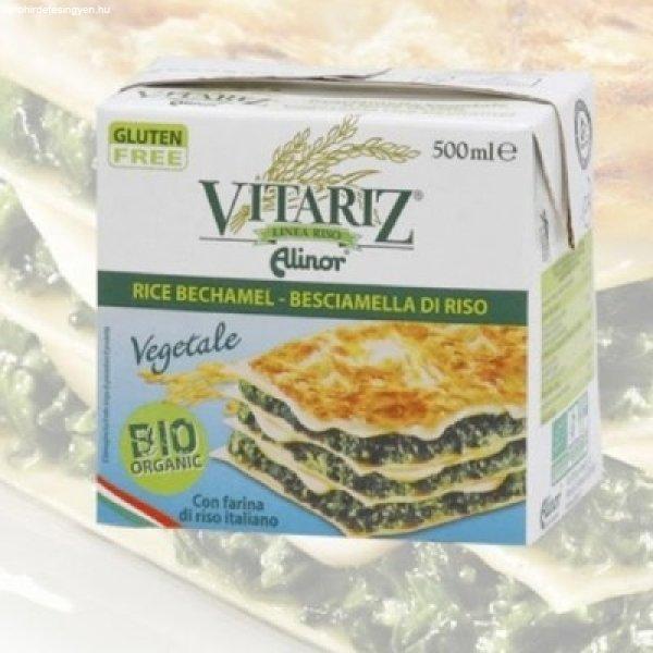 Vitariz bio rizsalapú bechamel mártás 500 ml