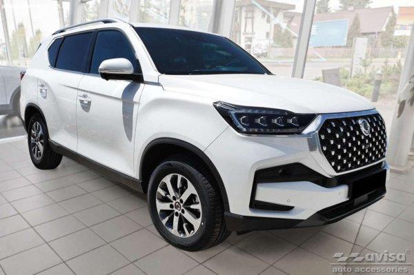 Ochranná lišta hrany kufru SsangYong Rexton 2021- (po faceliftu, tmavá,
matná)|Avisa