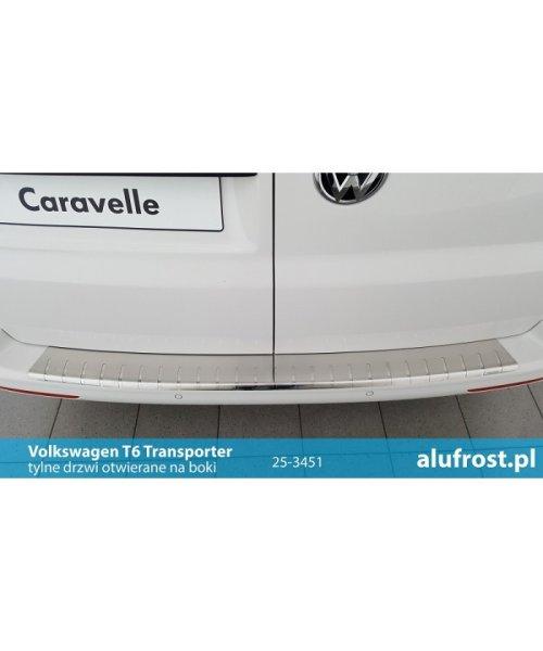 Ochranná lišta hrany kufru VW Transporter T6 2015-2021 (otevírání do
strany)|Alufrost