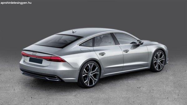 Ochranná lišta hrany kufru Audi A7 2018- (sportback, tmavá, matná)|Avisa