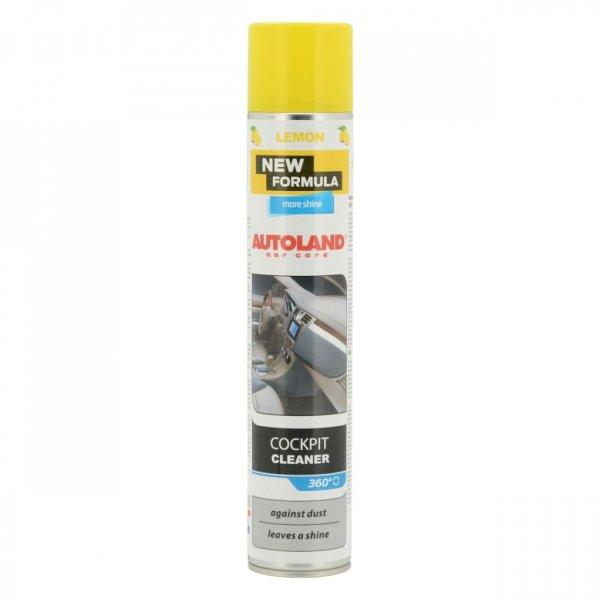 Cockpit műszerfal spray (citrom, 500ml)|Autoland