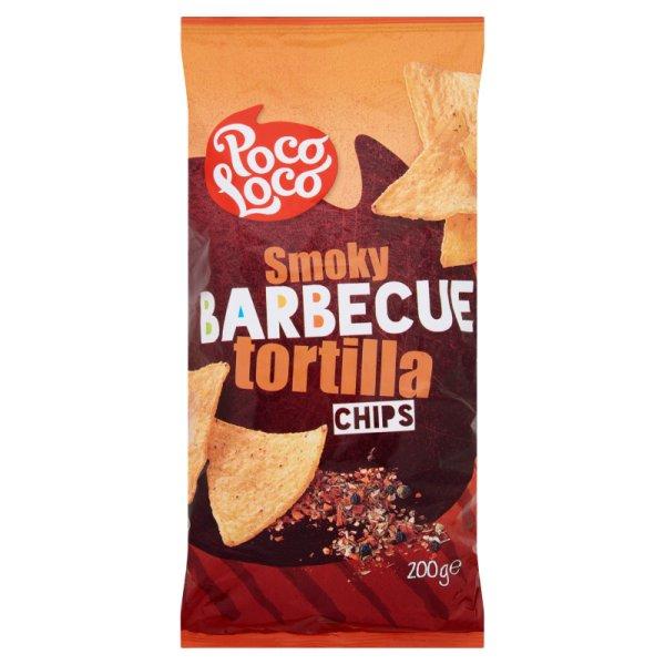 Poco Loco Tortilla Chips Barbecues 200g