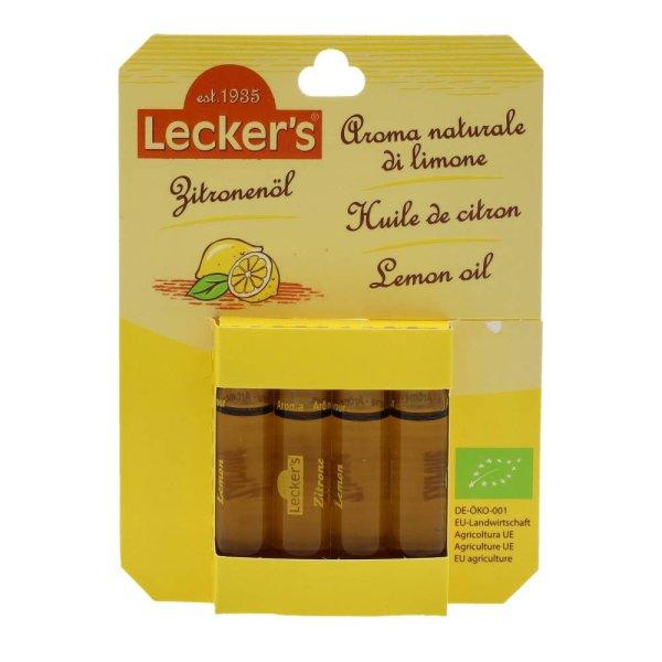 LECKERS BIO CITROMOLAJ /ÉTKEZÉSI/ 4X2ML