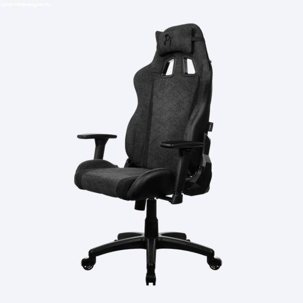 Arozzi Avanti Soft Fabric Gaming Chair Dark Grey