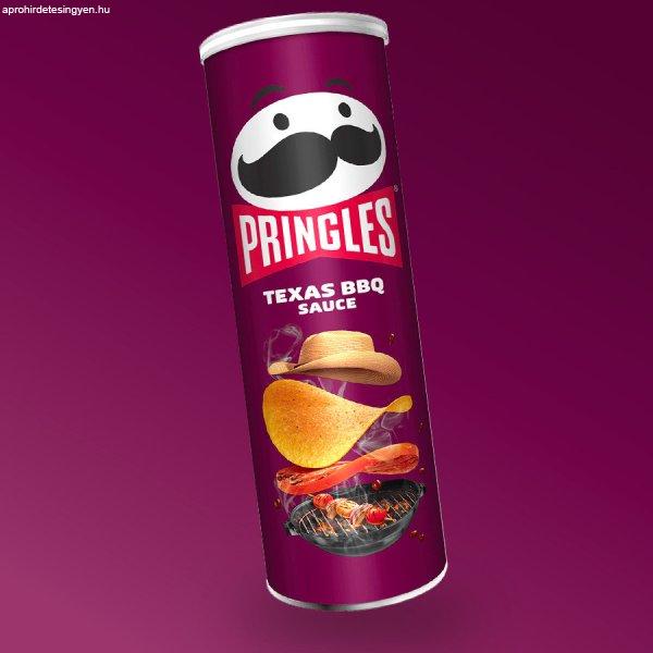 Pringles Texas BBQ szósz ízű chips 165g