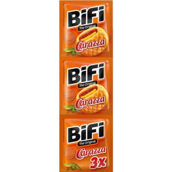 Bifi The Original Carazza fűszerezett pizzatekercs snack 120g