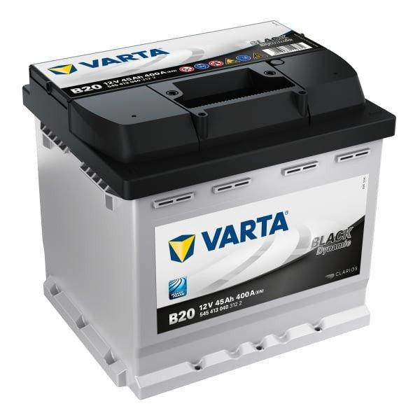 Autobaterie Varta Black Dynamic 45Ah, 12V, 400A, B20|Varta